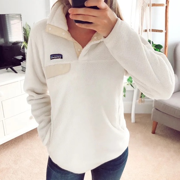 Patagonia Women's Re-Tool Snap-T Pullover in Raw Linen XS - Picture 1 of 8